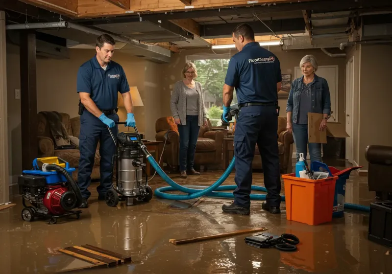 Basement Water Extraction and Removal Techniques process in Goshen, AR